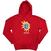 Дреха с качулка Primal Scream Screamadelica Red M Дреха с качулка