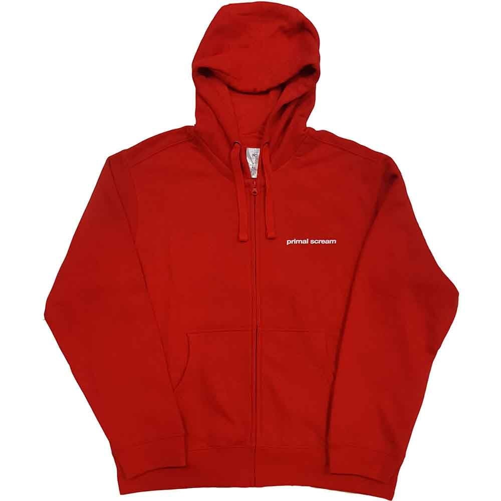 Hoodie Primal Scream Screamadelica (Back Print) Red S Hoodie
