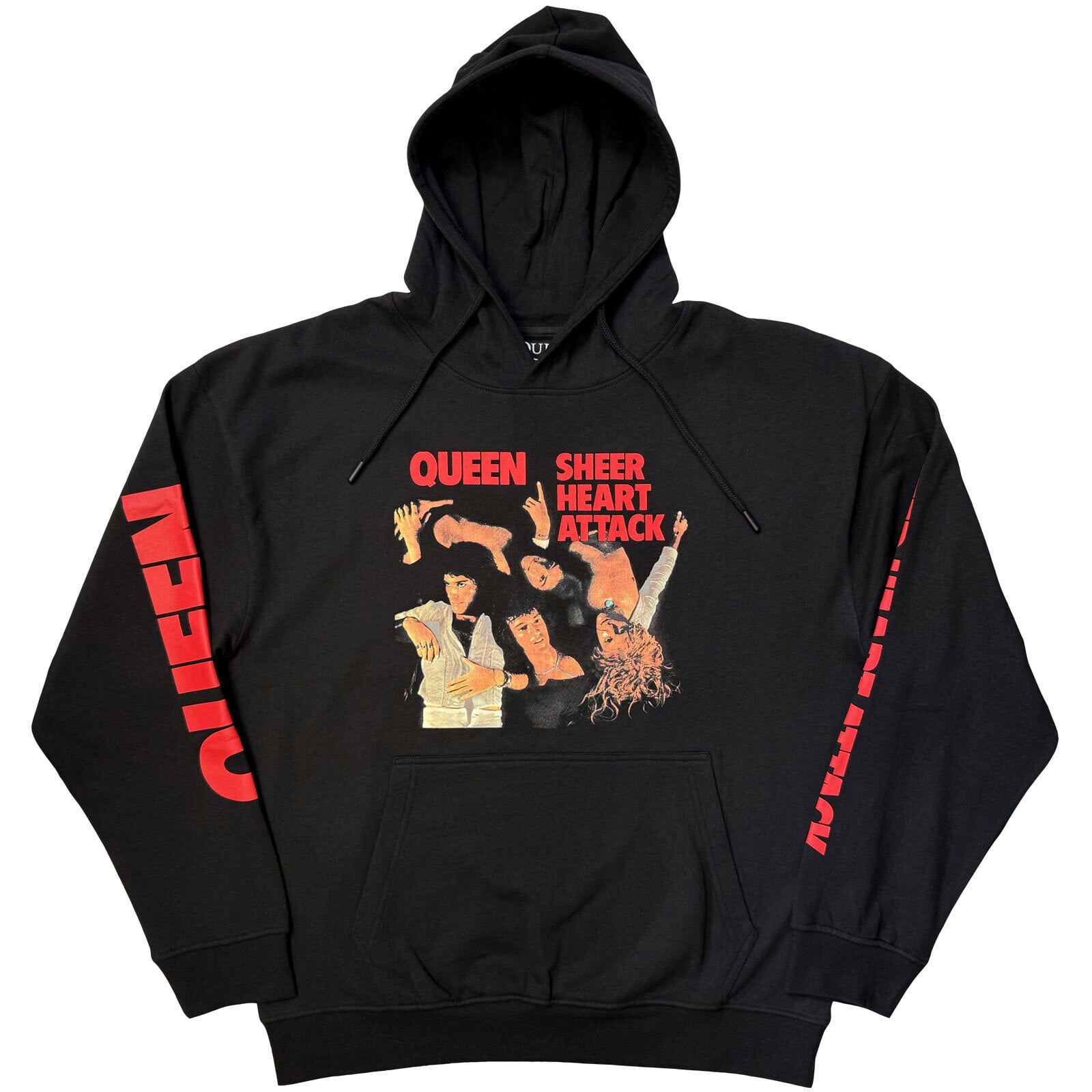 Hoodie Queen Sheer Heart Attack Black S Hoodie