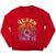 Hoodie Queen Tour '75 Crest (Oversized) Red M Hoodie