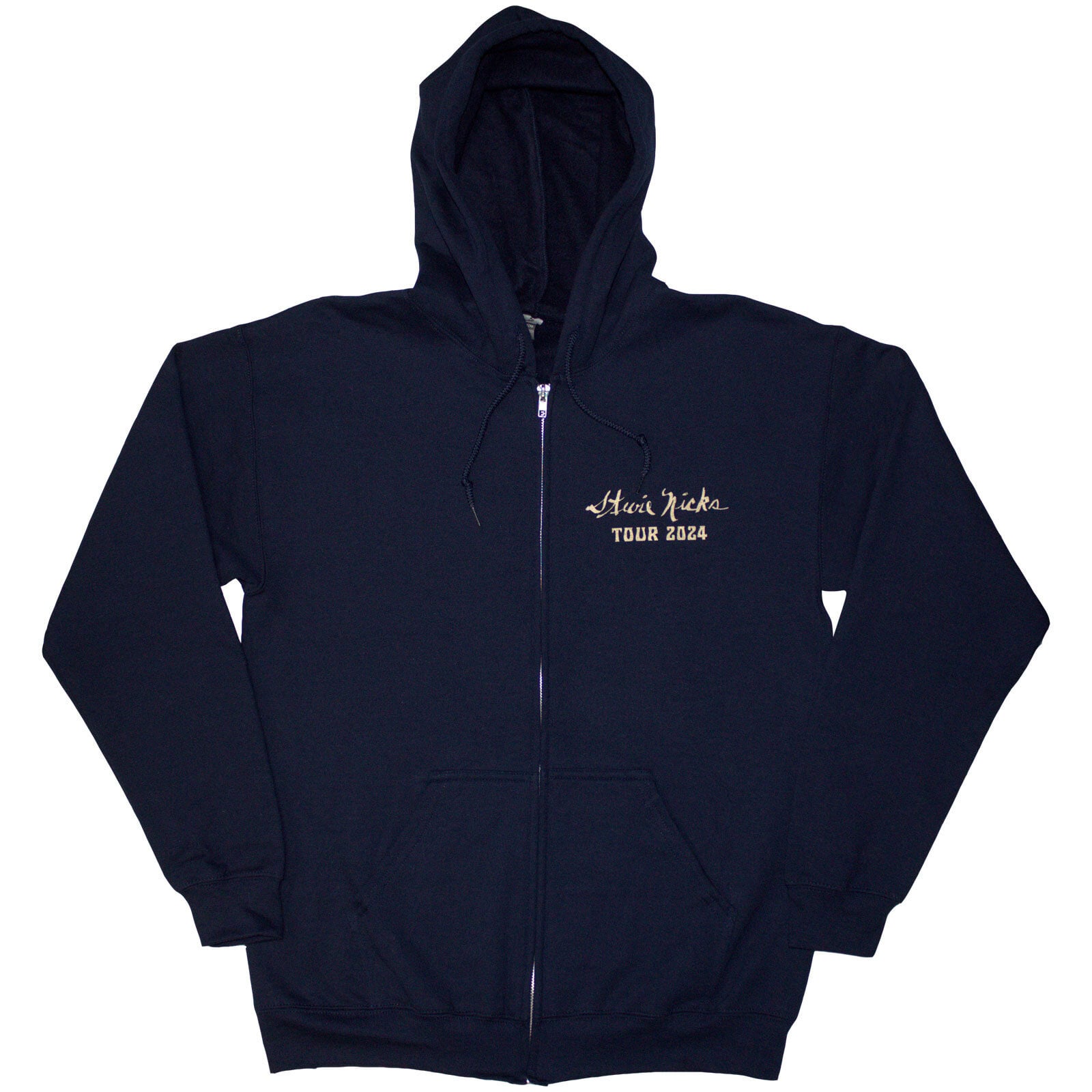 Hoodie Stevie Nicks Tour '24 Live Photo (Back Print & Ex-Tour) Navy Blue L Hoodie