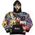 Kapuco The Beatles Single Covers (All Over Print) Black XL Kapuco