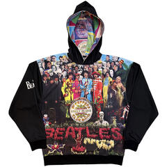Kapuco The Beatles Sgt Pepper (All Over Print) Black 2XL Kapuco