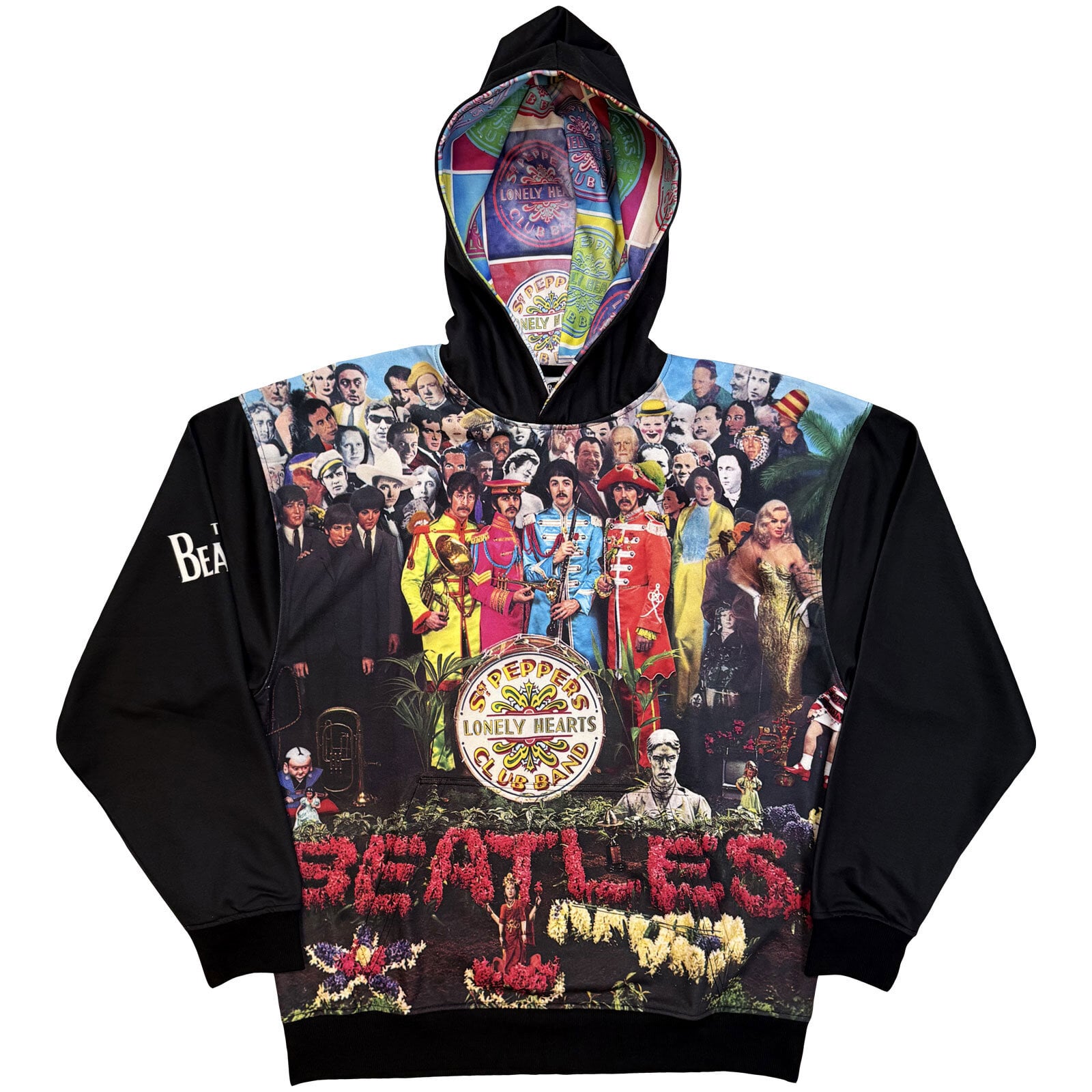 Kapuco The Beatles Sgt Pepper (All Over Print) Black S Kapuco