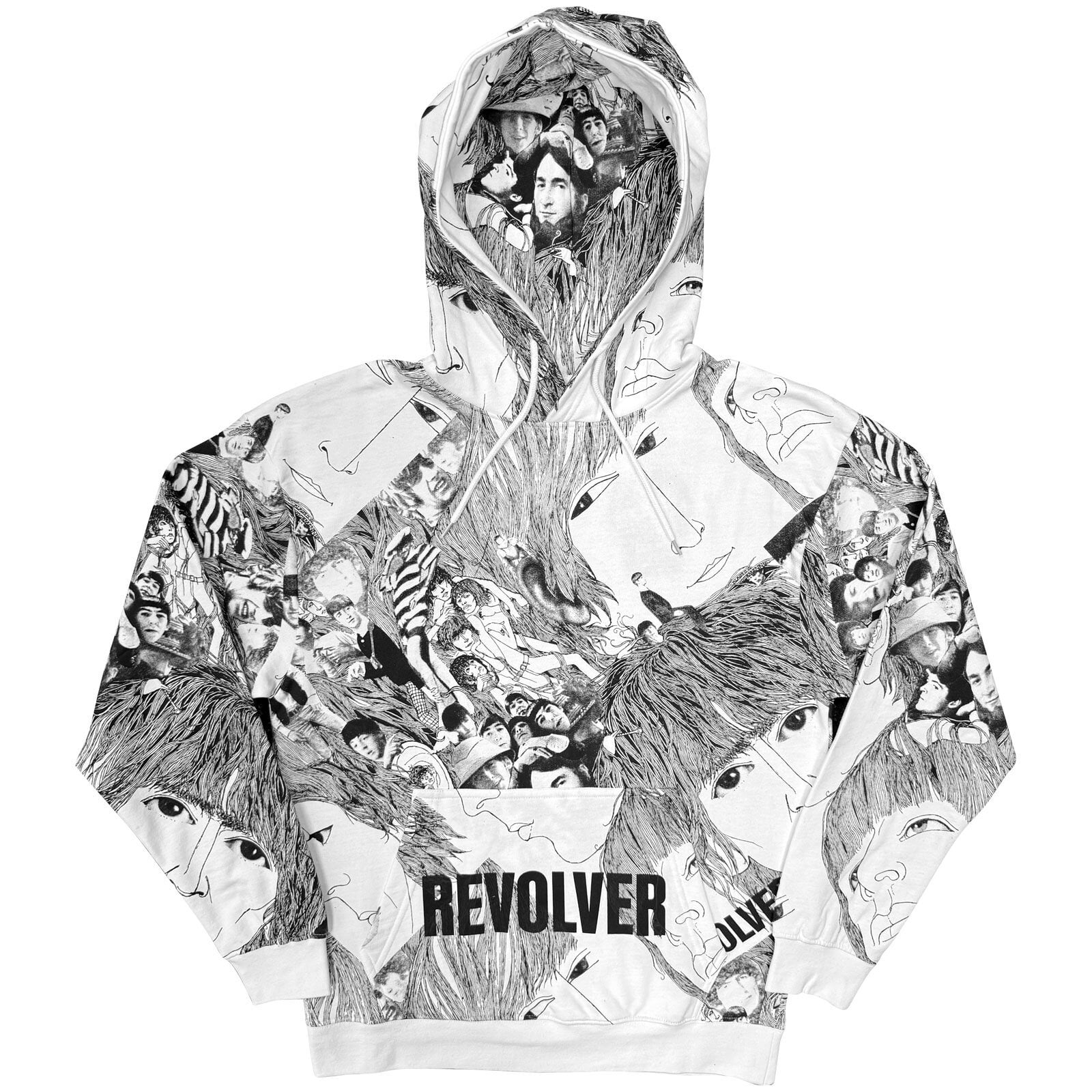 Kapuco The Beatles Revolver (All Over Print) White L Kapuco