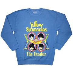 Kapuco The Beatles Yellow Submarine Heads In Circles Blue XL Kapuco