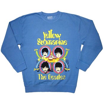 Kapuco The Beatles Yellow Submarine Heads In Circles Blue 2XL Kapuco - 1