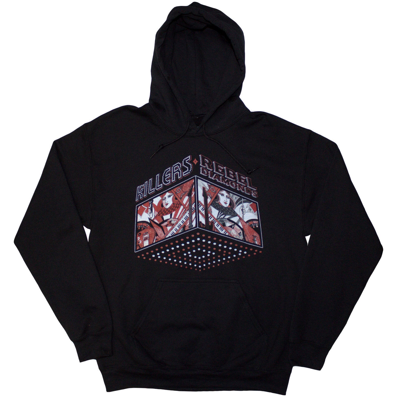 Kapuco The Killers Tour '24 Rebel Diamonds (Back Print & Ex-Tour) Black L Kapuco