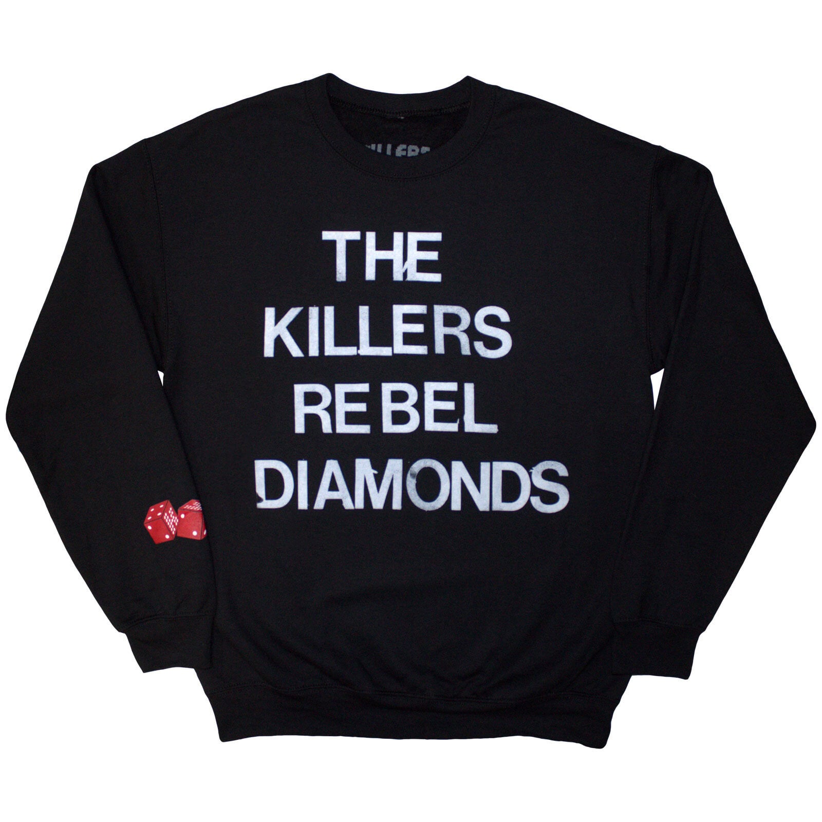 Kapuco The Killers Tour '24 Rebel Diamonds Stacked (Ex-Tour) Black 2XL Kapuco