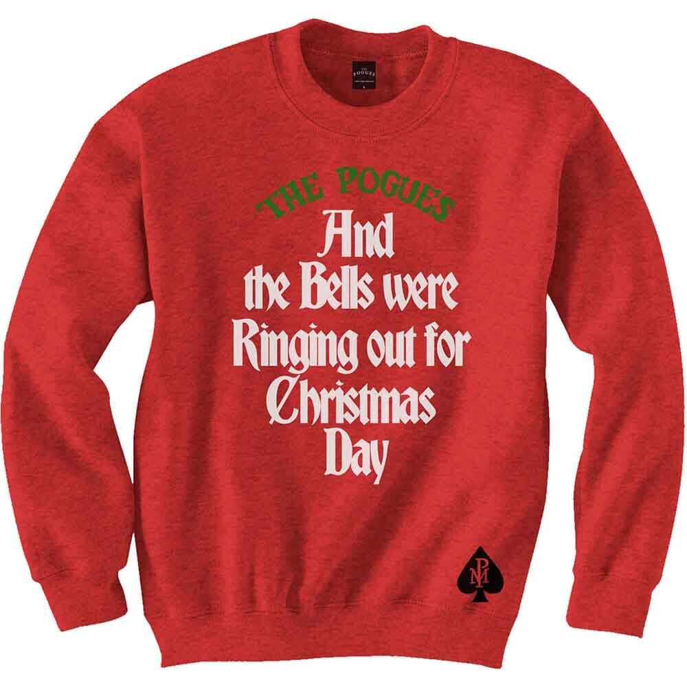 Hoodie The Pogues Bells Were Ringing Out Red XL Hoodie