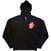 Hoodie The Rolling Stones Foreign Tongues Circle (Back Print) Black M Hoodie