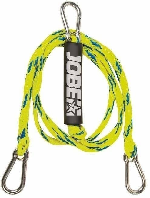 Accesorios para deportes acuáticos Jobe Watersports Bridle without Pulley 8ft
