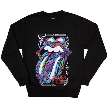 Kapuco The Rolling Stones Colour Swirls (Oversized) Black L Kapuco - 1