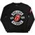 Kapuco The Rolling Stones US Tour 1978 (Back & Sleeve Print) Black XL Kapuco