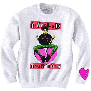 Capuchon Yungblud Tour (Back & Sleeve Print) White L Capuchon - 1