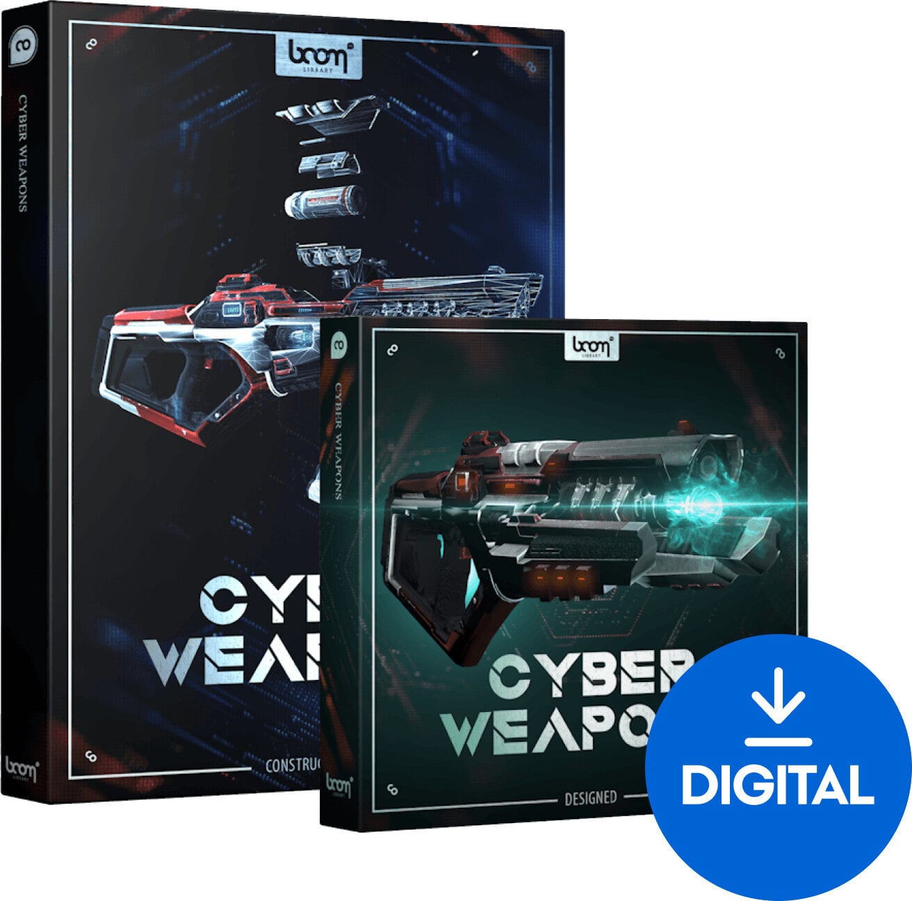 Zvočna knjiga za sampler BOOM Library Cyber Weapons Bundle (Digitalni izdelek)