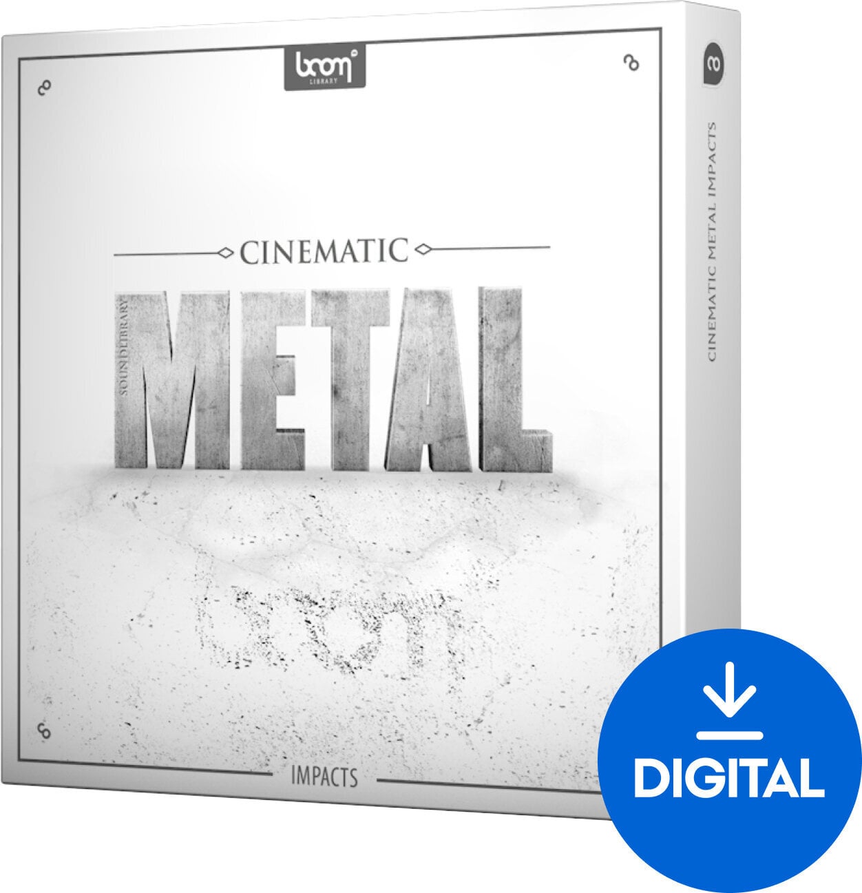 Zvočna knjiga za sampler BOOM Library Cinematic Metal 1 Design (Digitalni izdelek)