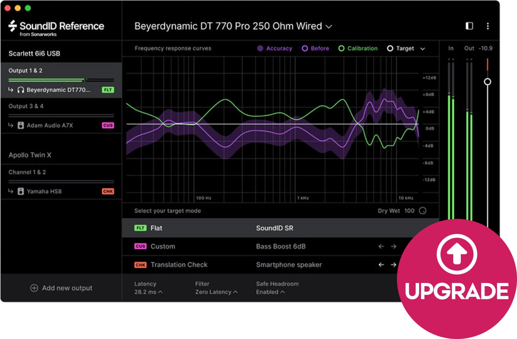 Update / Upgrade / Expansion Sonarworks Upgrade: SoundID for Headphones to SoundID Studio (Digitalni izdelek)