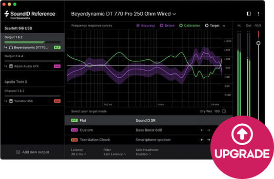 Update / Upgrade / Expansion Sonarworks Upgrade: SoundID for Headphones to SoundID Studio (Digitalni izdelek) - 1