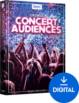 Biblioteca de muestras/sonidos BOOM Library Crowds Concert Audiences (Producto digital) - 1