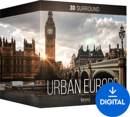 Zvučna knjižnica za efekte BOOM Library Urban Europe 3D Surround (Digitalni proizvod)