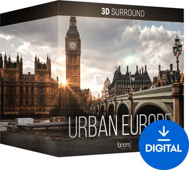 Zvočna knjiga za sampler BOOM Library Urban Europe 3D Surround (Digitalni izdelek) - 1