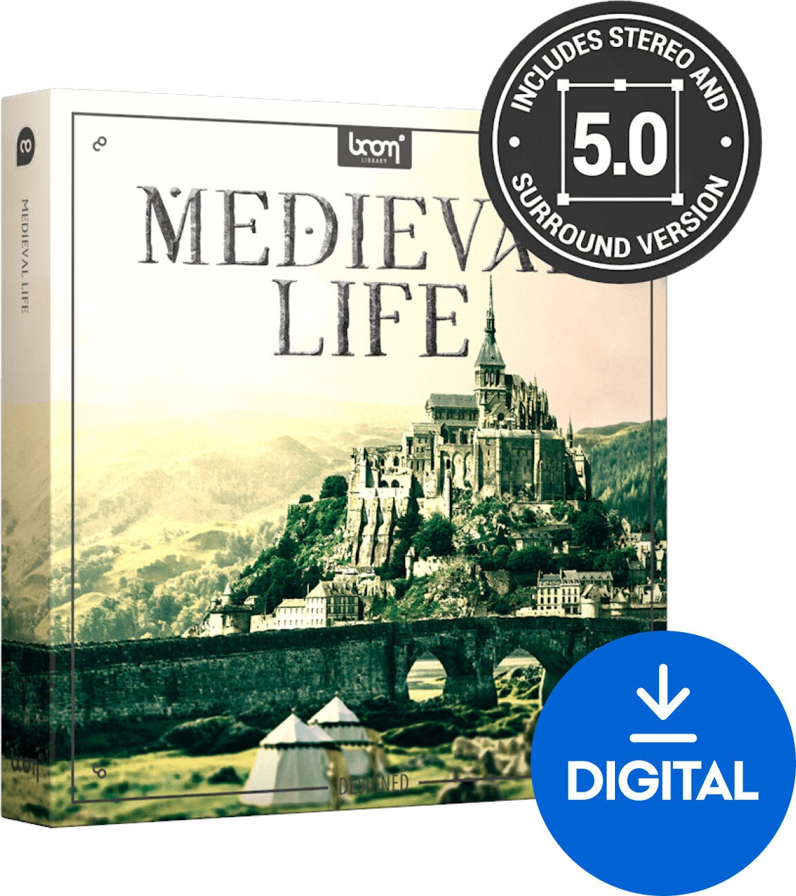 Zvočna knjiga za sampler BOOM Library Medieval Life Designed (Digitalni izdelek)