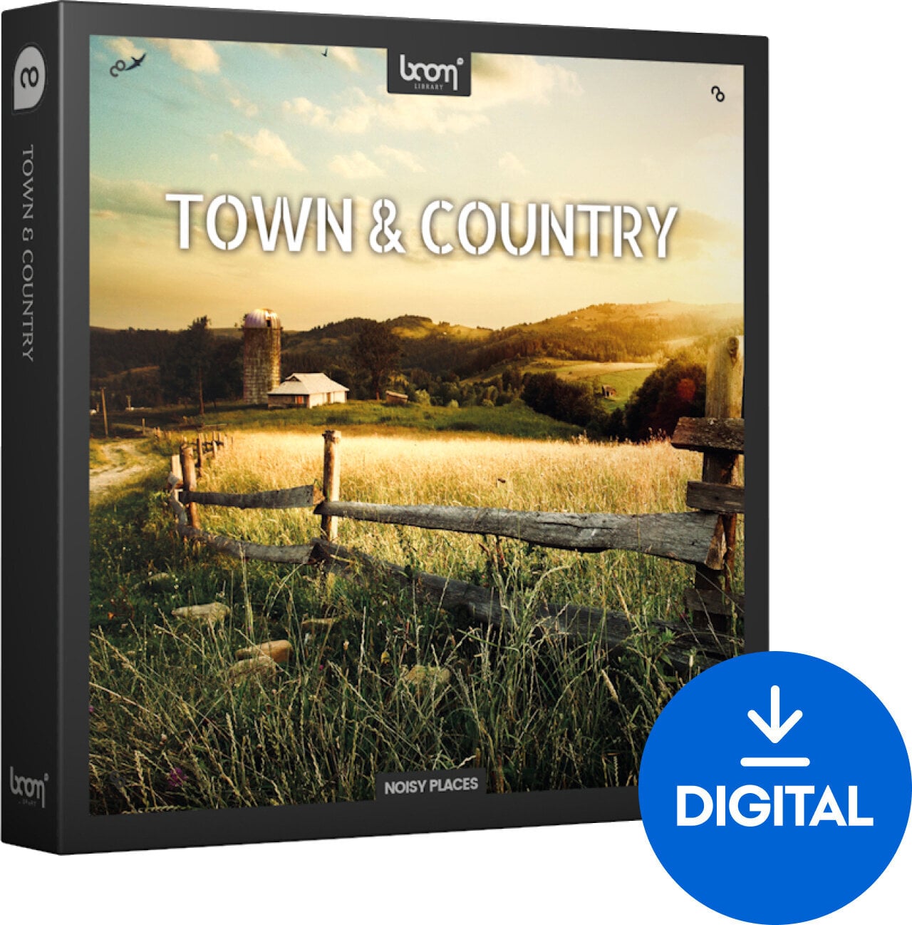 Zvočna knjiga za sampler BOOM Library Town & Country (Digitalni izdelek)