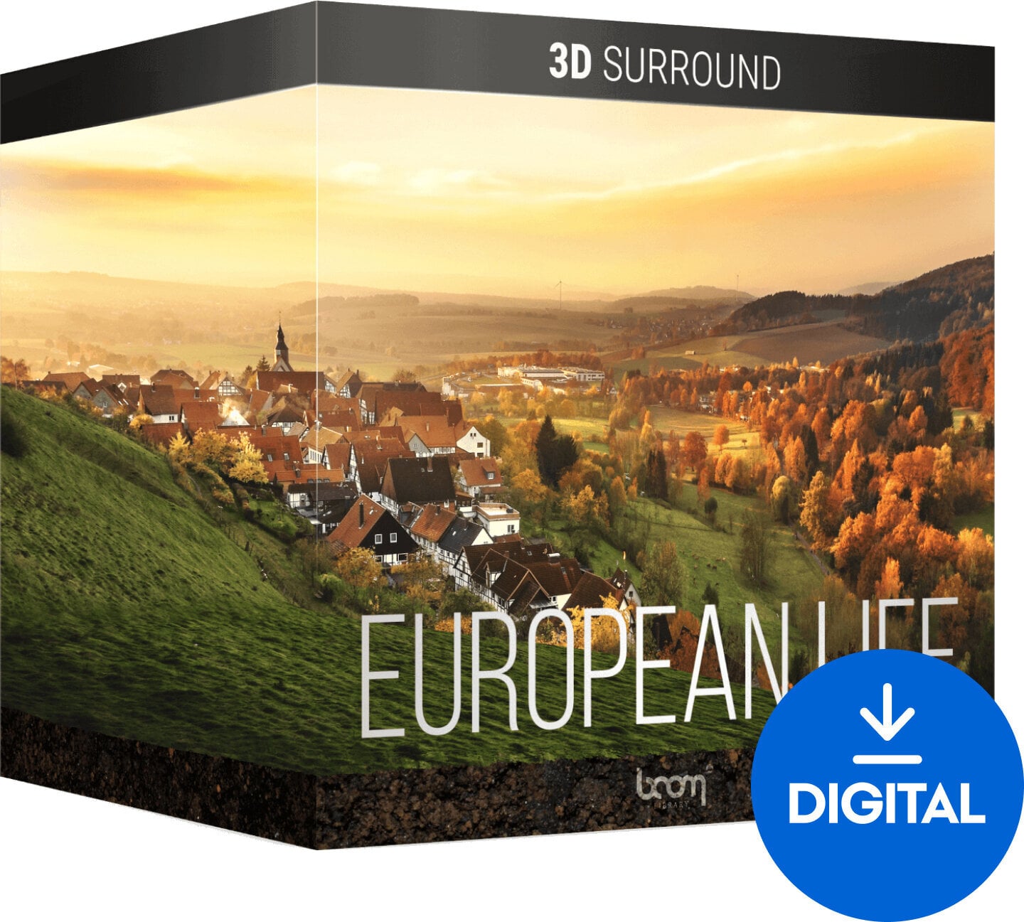 Zvočna knjiga za sampler BOOM Library European Life Stereo Amp Surround (Digitalni izdelek)