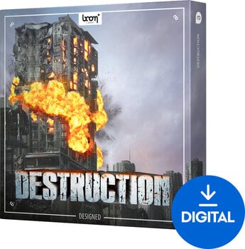 Zvočna knjiga za sampler BOOM Library Destruction Designed (Digitalni izdelek) - 1