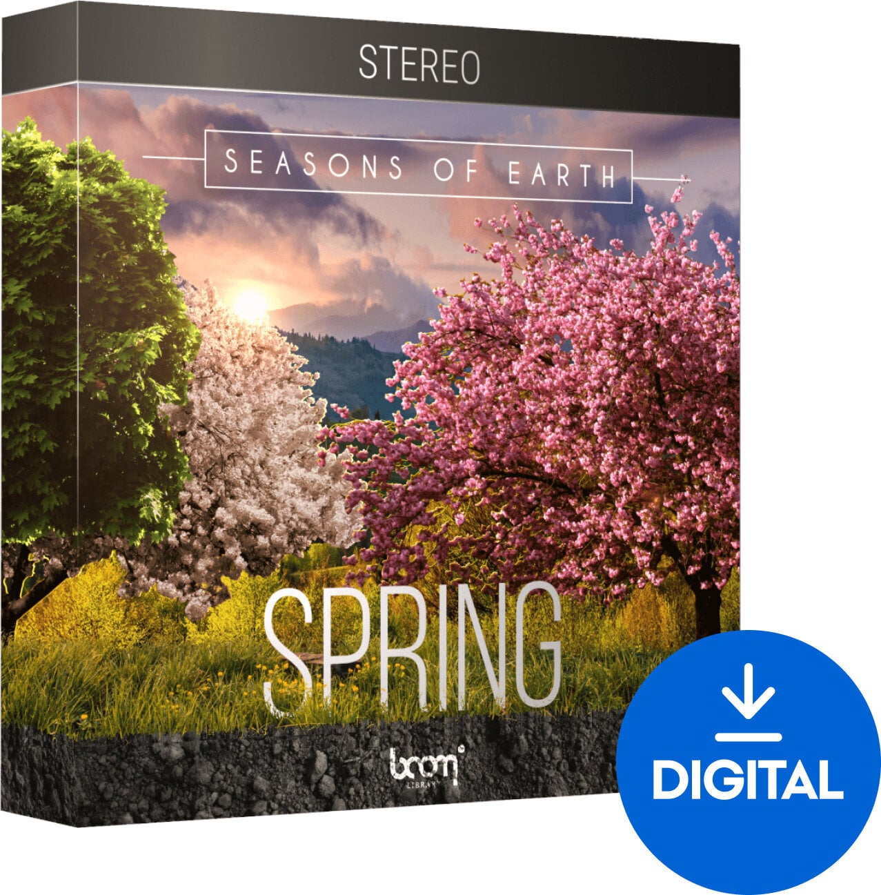 Zvočna knjiga za sampler BOOM Library Seasons of Earth Spring ST (Digitalni izdelek)