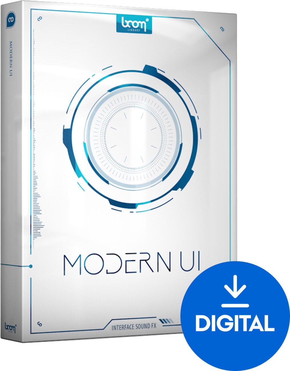 Zvočna knjiga za sampler BOOM Library Modern UI (Digitalni izdelek)