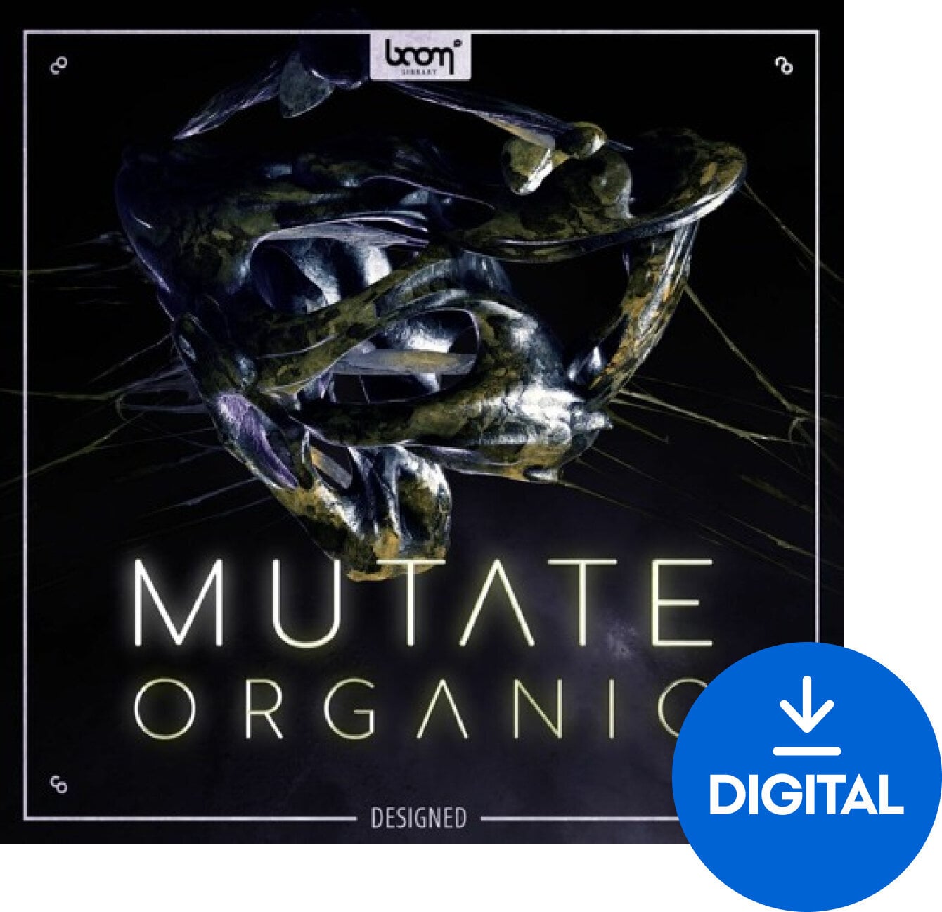 Zvočna knjiga za sampler BOOM Library Mutate Organic (Digitalni izdelek)
