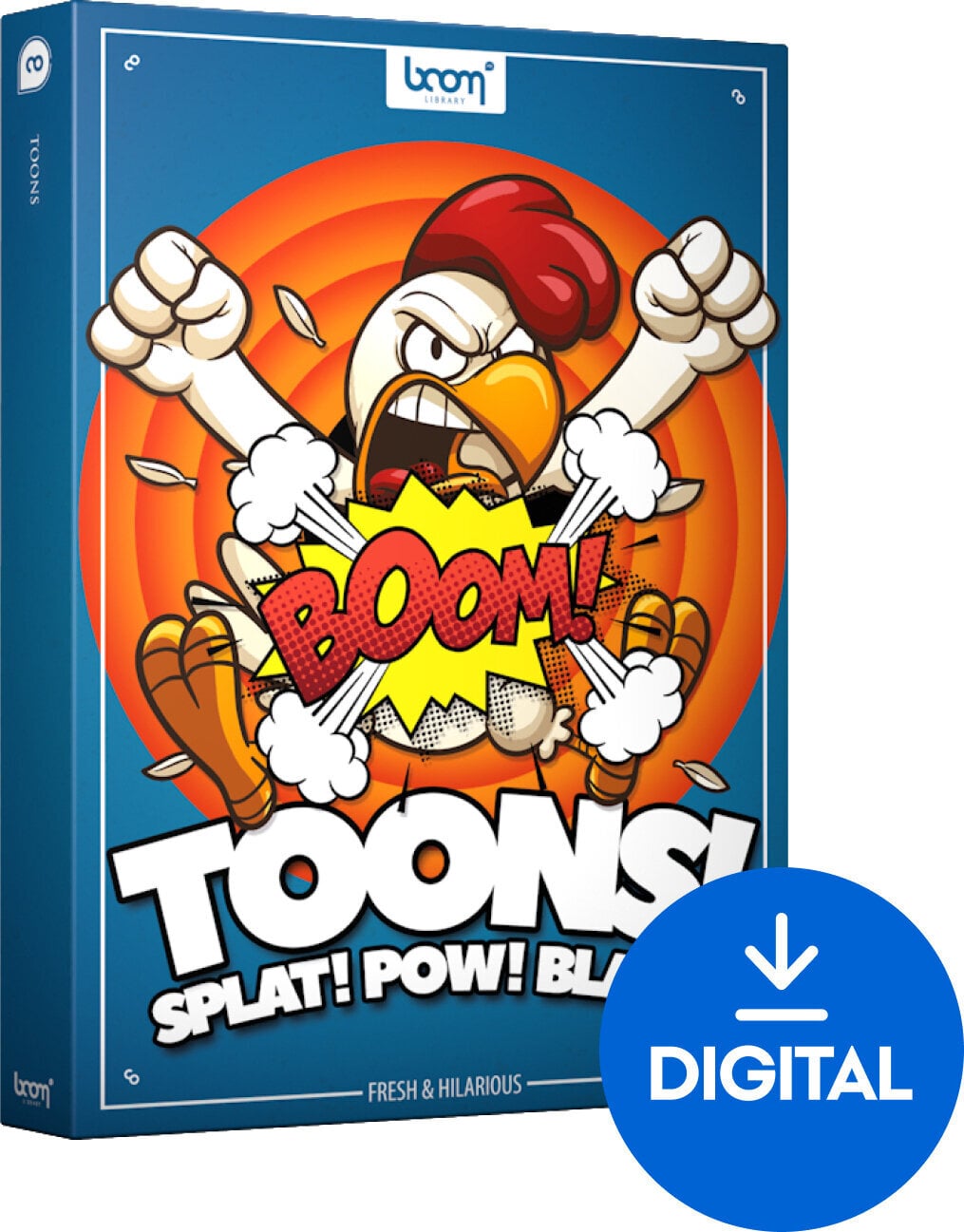 Biblioteca de muestras/sonidos BOOM Library Toons (Producto digital)