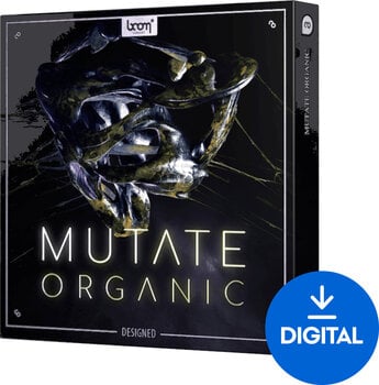 Zvočna knjiga za sampler BOOM Library Mutate Organic Designed (Digitalni izdelek) - 1
