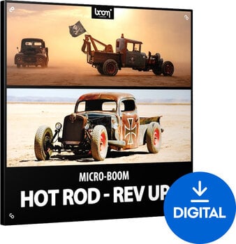 Zvočna knjiga za sampler BOOM Library Hot Rod Rev Ups (Digitalni izdelek) - 1