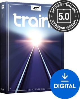 Zvočna knjiga za sampler BOOM Library Trains Stereo Amp Surround (Digitalni izdelek) - 1