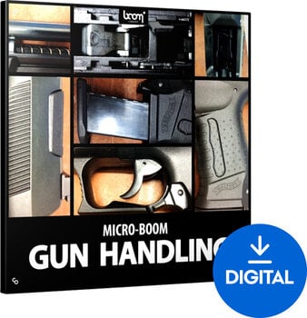 Zvočna knjiga za sampler BOOM Library Gun Handling (Digitalni izdelek) - 1