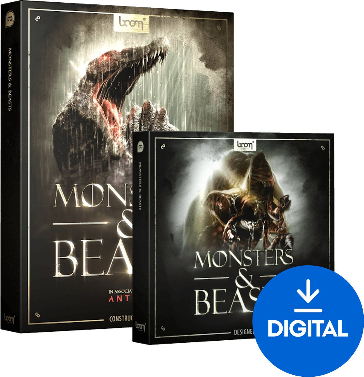Biblioteca de muestras/sonidos BOOM Library Monsters & Beasts Bundle (Producto digital)