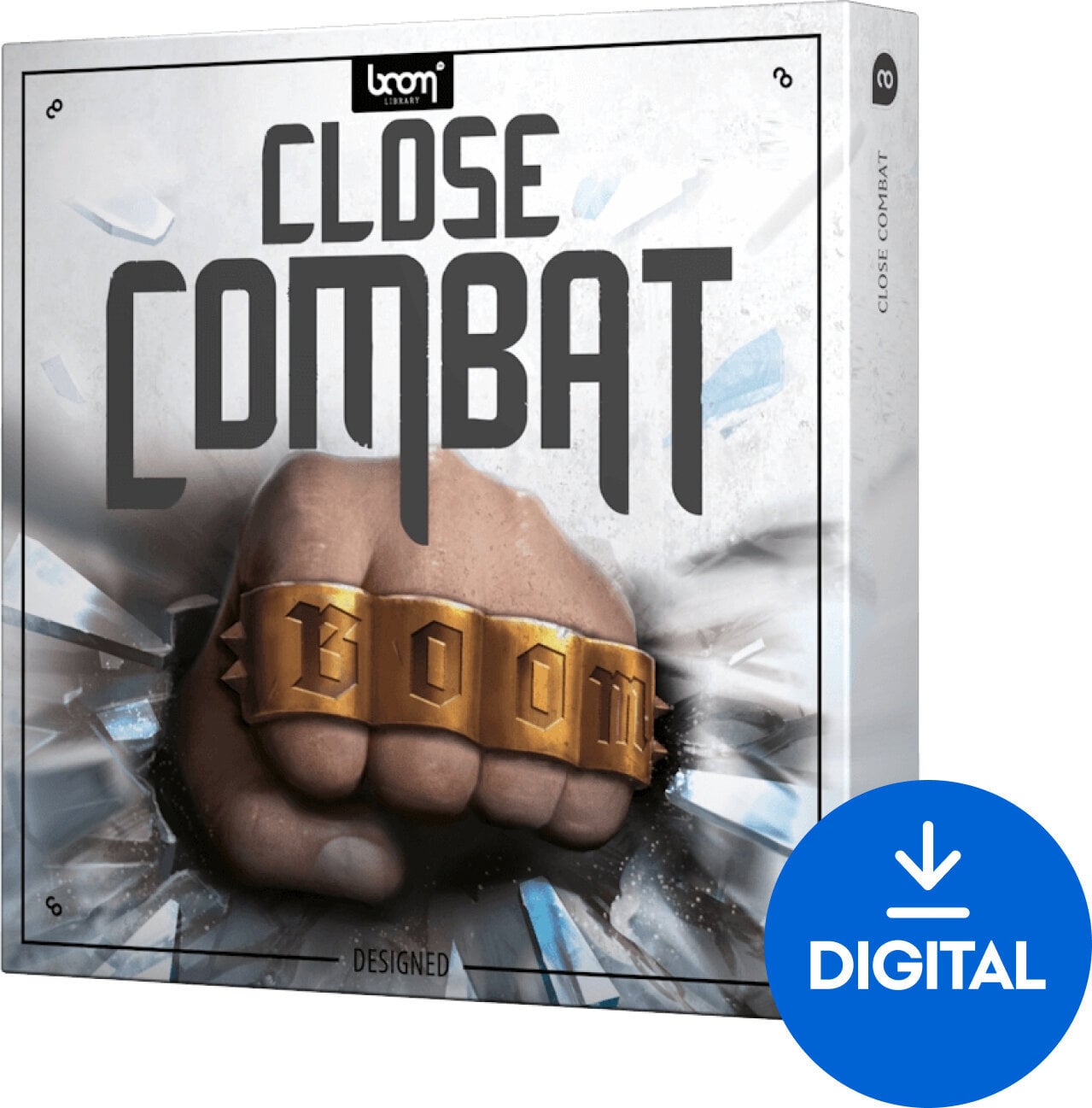 Zvočna knjiga za sampler BOOM Library Close Combat Designed (Digitalni izdelek)