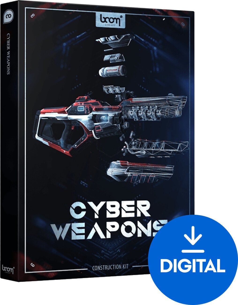 Zvočna knjiga za sampler BOOM Library Cyber Weapons (Digitalni izdelek)