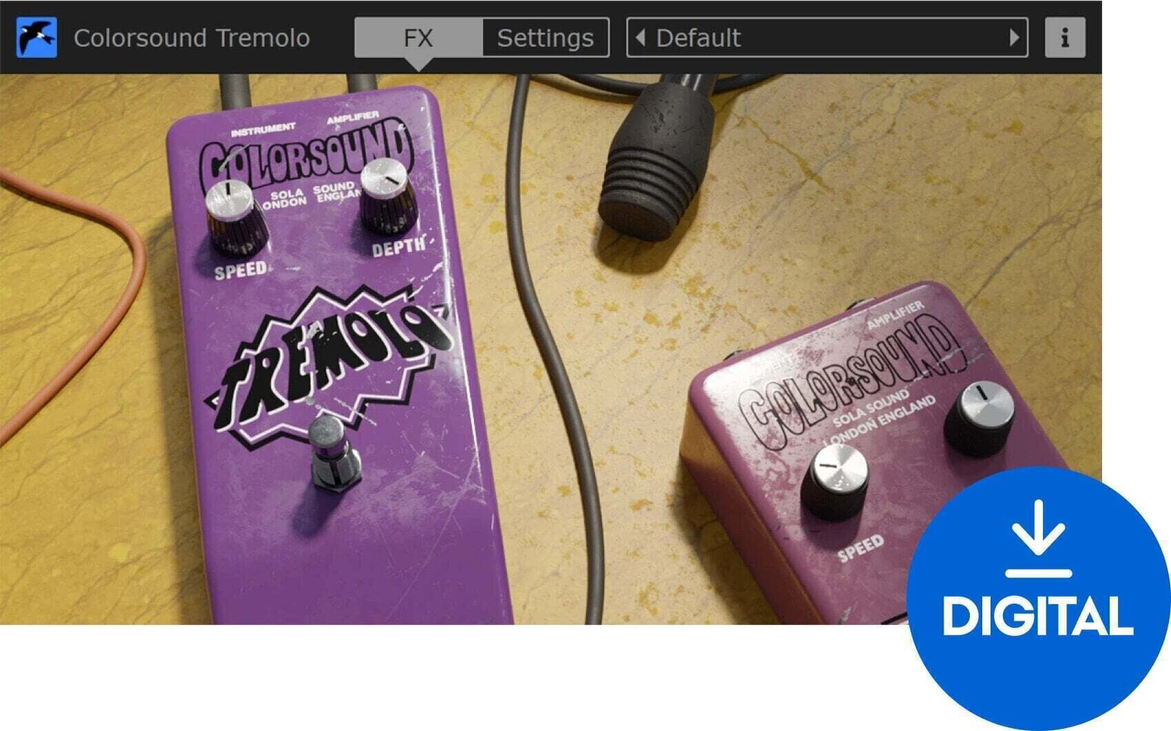 Software Plug-In FX Processor Martinic Martinic Colorsound Tremolo (Digital product)