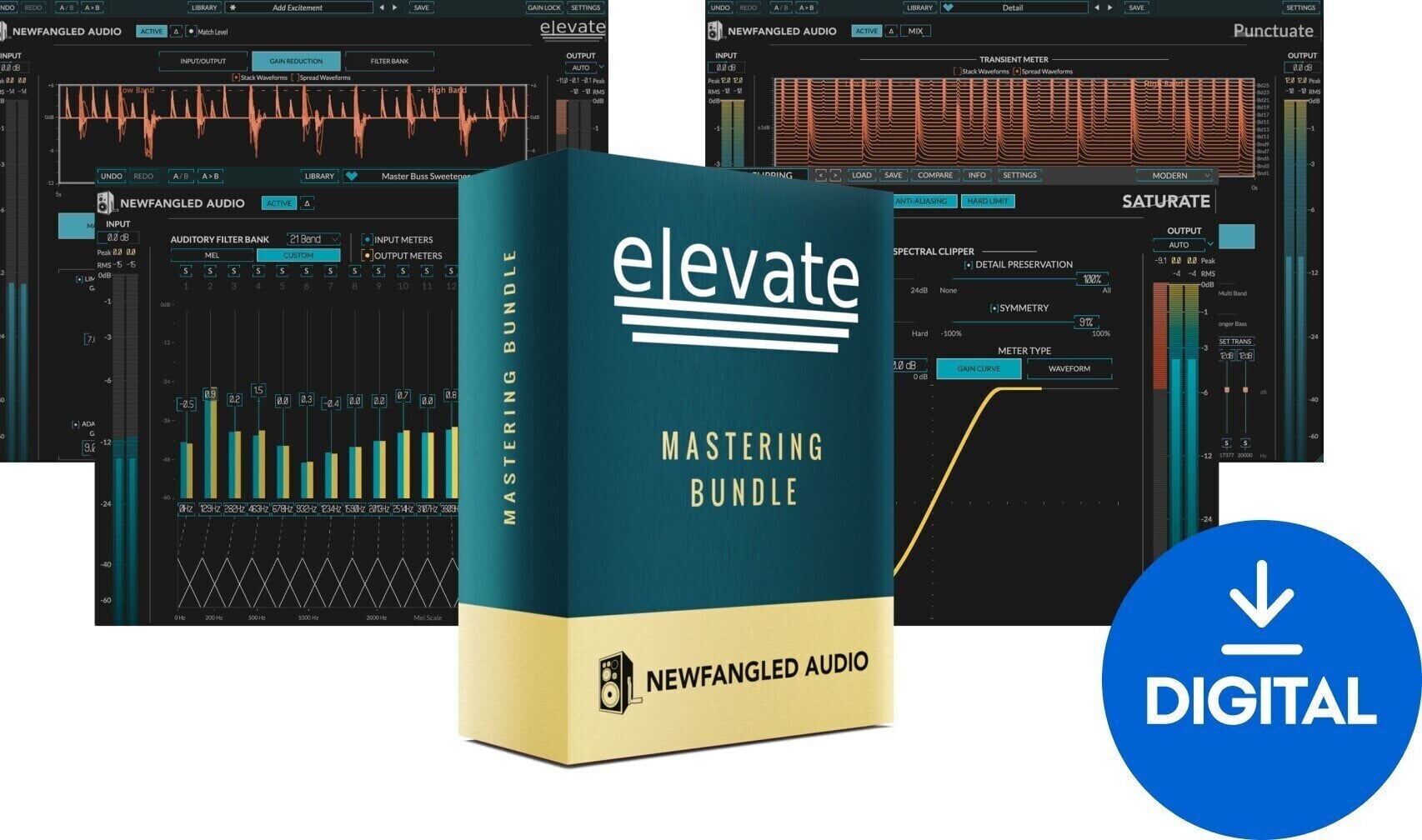 Software Plug-In FX Processor Newfangled Elevate Bundle (Digital product)