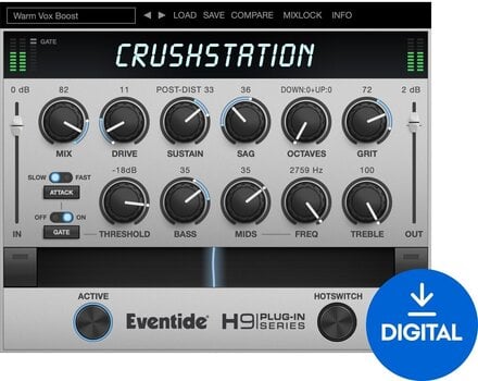 Procesador de efectos de complemento de software Eventide CrushStation (Producto digital) - 1