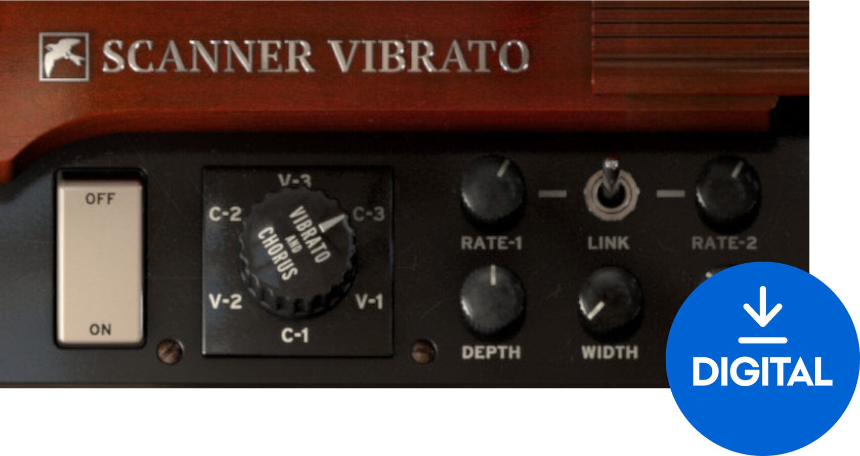 Procesador de efectos de complemento de software Martinic Scanner Vibrato (Producto digital)