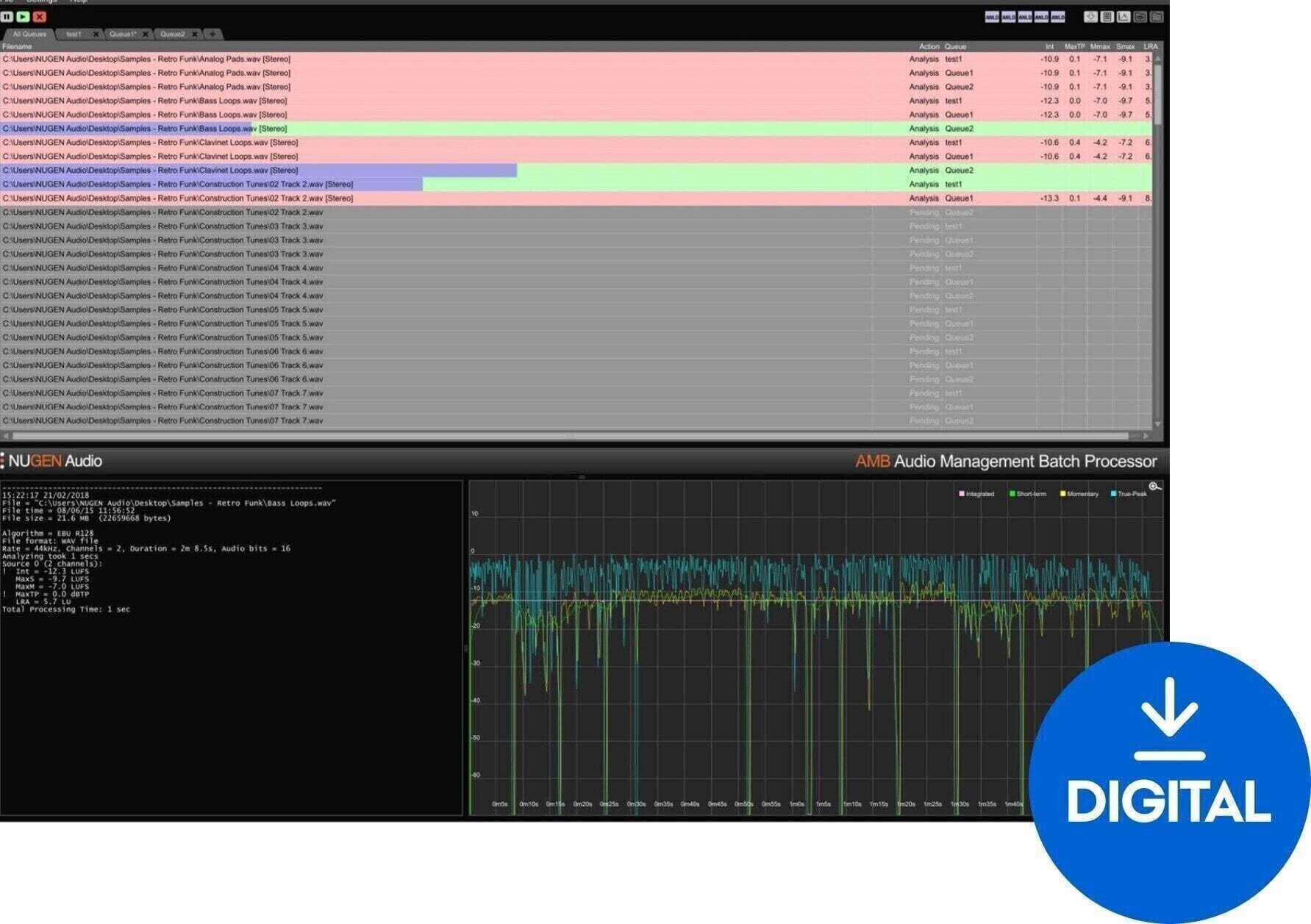 Software de mastering Nugen Audio AMB DynApt Module (Producto digital)