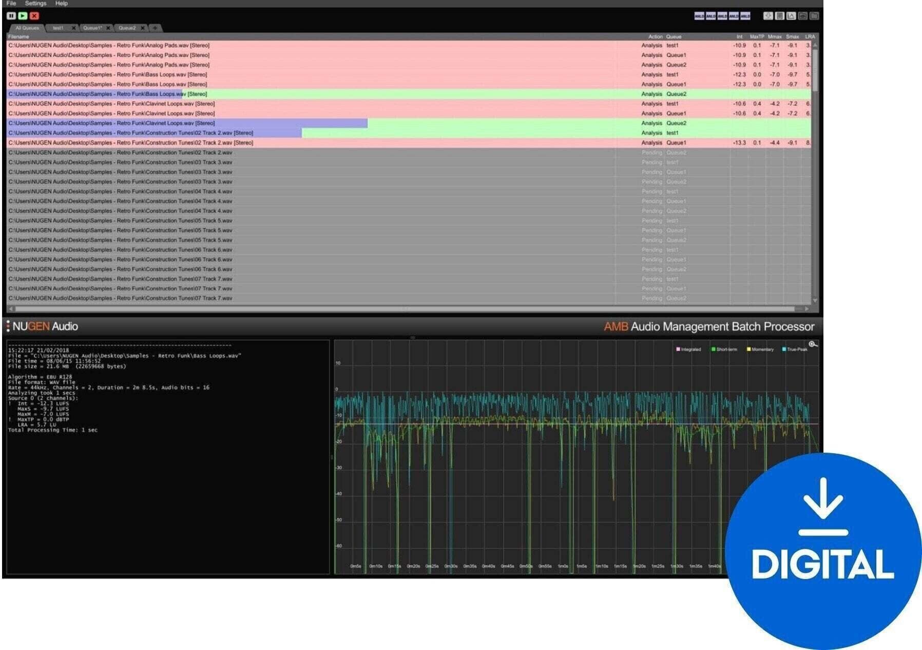Software de mastering Nugen Audio AMB ProRes Module (Producto digital)