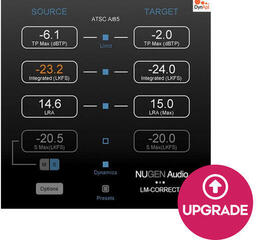 Update / Upgrade / Expansion Nugen Audio LM-Cor w DynApt (Extension) (Digital product)