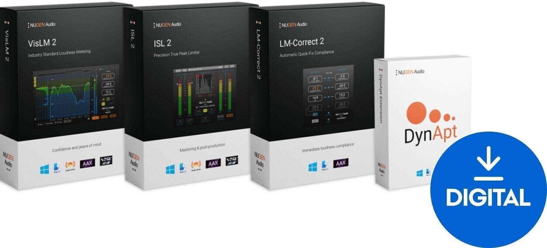 Software de mastering Nugen Audio Loudness Toolkit 2.8 (Producto digital)