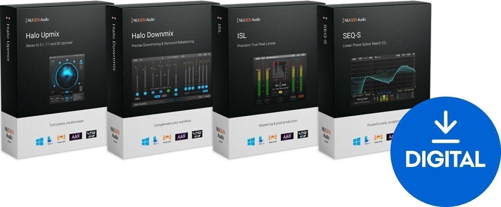 Procesador de efectos de complemento de software Nugen Audio Surround Suite (Producto digital)